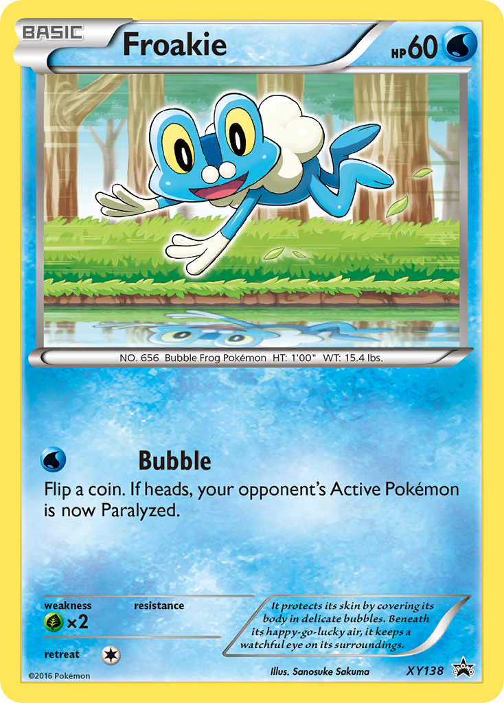 Froakie (XY138) [XY: Black Star Promos] | Arkham Games and Comics