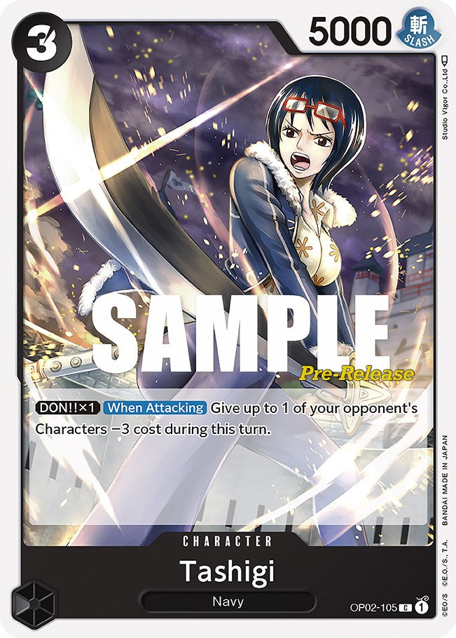 Tashigi [Paramount War Pre-Release Cards] | Arkham Games and Comics