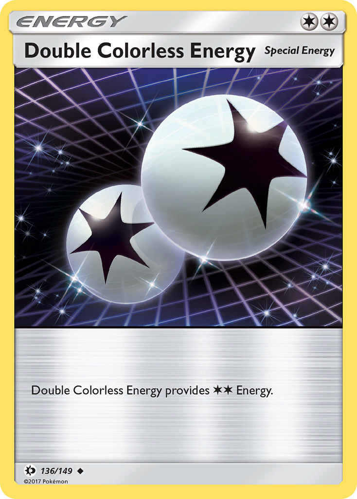 Double Colorless Energy (136/149) [Sun & Moon: Base Set] | Arkham Games and Comics