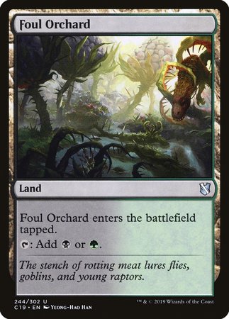 Foul Orchard [Commander 2019] | Arkham Games and Comics