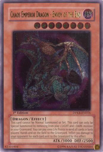 Chaos Emperor Dragon - Envoy of the End [DPKB-EN016] Ultimate Rare | Arkham Games and Comics