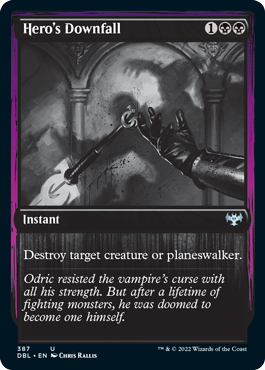 Hero's Downfall [Innistrad: Double Feature] | Arkham Games and Comics