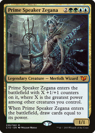 Prime Speaker Zegana [Commander 2015] | Arkham Games and Comics