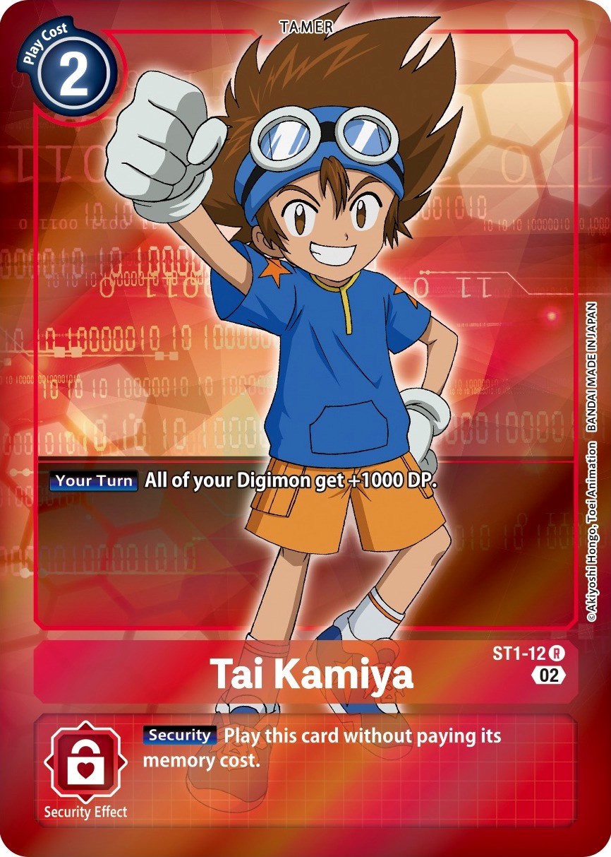 Tai Kamiya [ST1-12] (Alternate Art) [Starter Deck: Jesmon] | Arkham Games and Comics