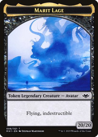 Marit Lage Token (006) [Modern Horizons Tokens] | Arkham Games and Comics