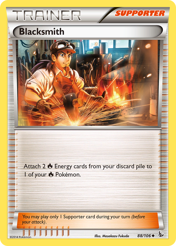 Blacksmith (88/106) [XY: Flashfire] | Arkham Games and Comics