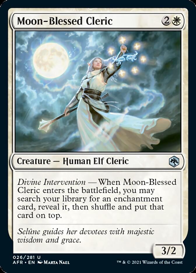 Moon-Blessed Cleric [Dungeons & Dragons: Adventures in the Forgotten Realms] | Arkham Games and Comics