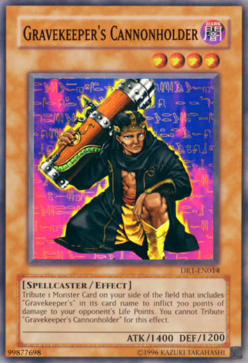 Gravekeeper's Cannonholder [DR1-EN014] Common | Arkham Games and Comics