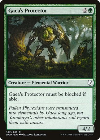 Gaea's Protector [Dominaria] | Arkham Games and Comics