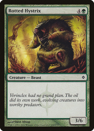 Rotted Hystrix [New Phyrexia] | Arkham Games and Comics
