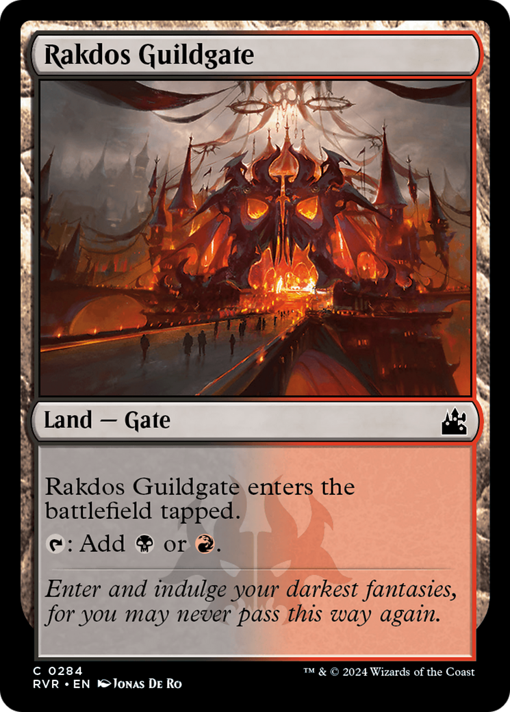 Rakdos Guildgate [Ravnica Remastered] | Arkham Games and Comics