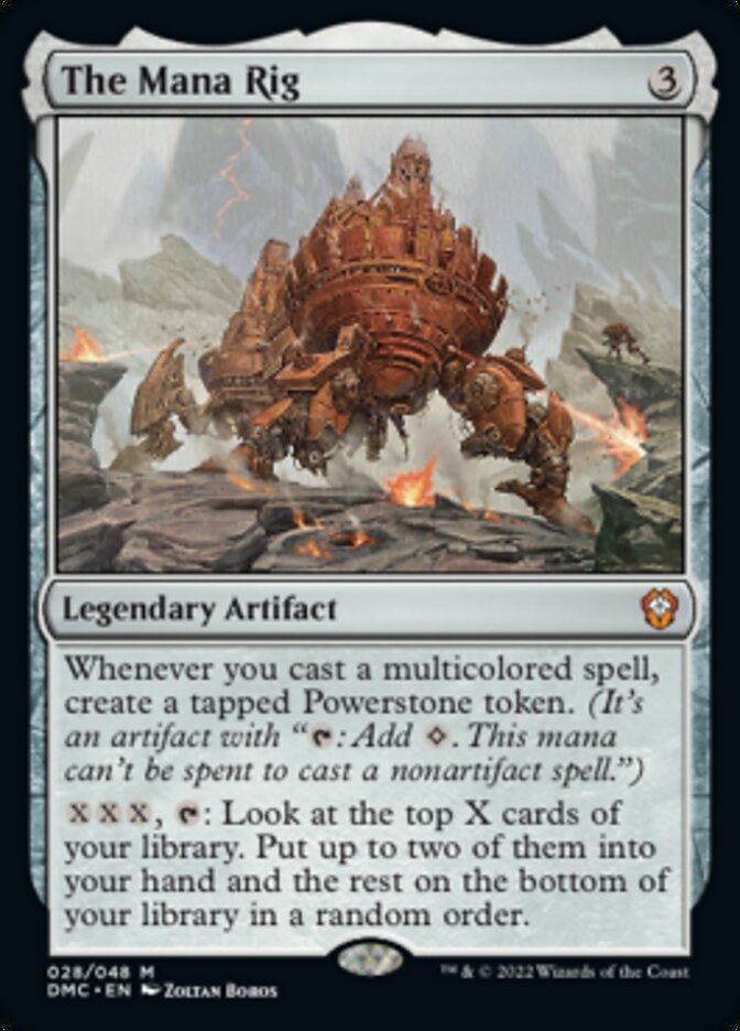 The Mana Rig [Dominaria United Commander] | Arkham Games and Comics