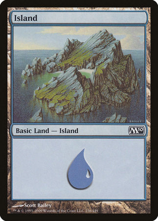 Island (236) [Magic 2010] | Arkham Games and Comics