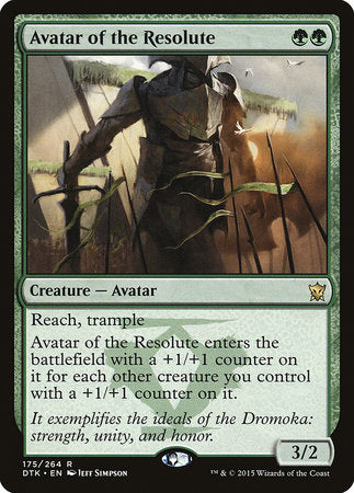 Avatar of the Resolute [Dragons of Tarkir] | Arkham Games and Comics