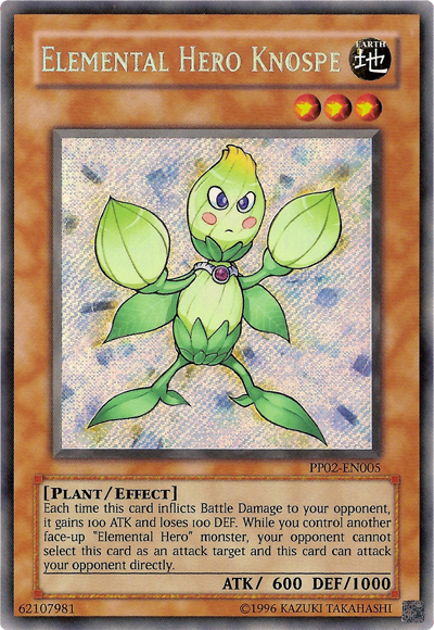 Elemental Hero Knospe [PP02-EN005] Secret Rare | Arkham Games and Comics