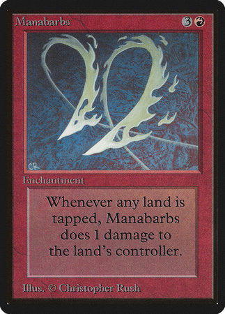 Manabarbs [Limited Edition Beta] | Arkham Games and Comics