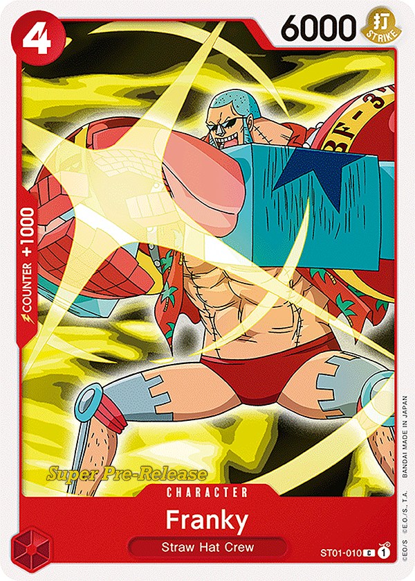 Franky [Super Pre-Release Starter Deck: Straw Hat Crew] | Arkham Games and Comics