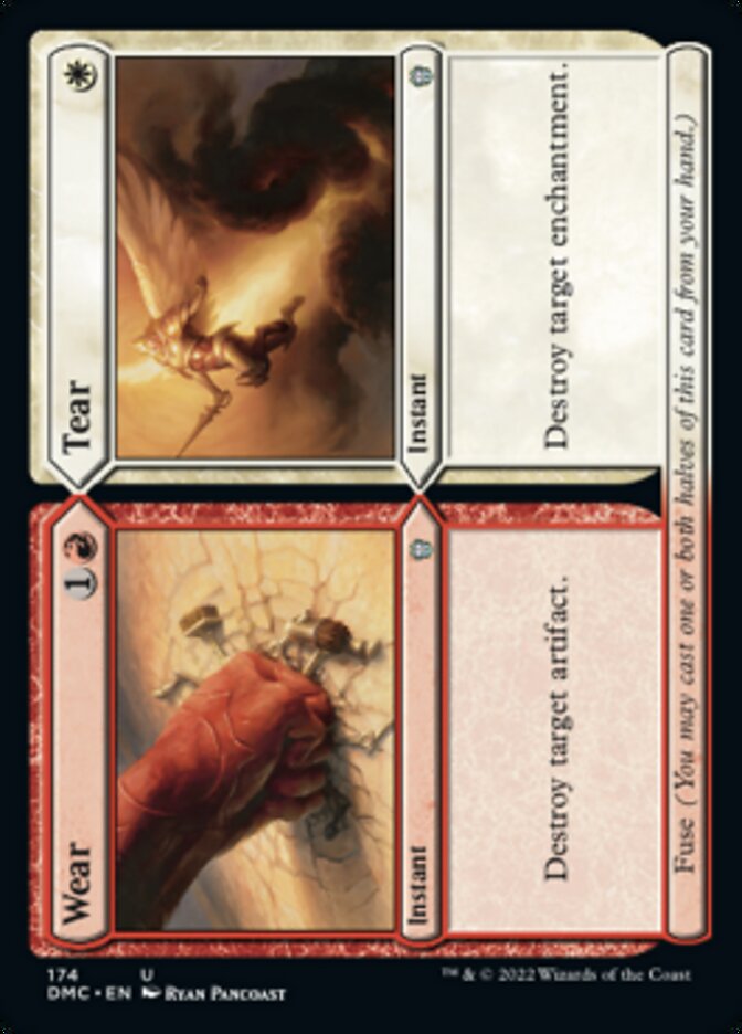 Wear // Tear [Dominaria United Commander] | Arkham Games and Comics