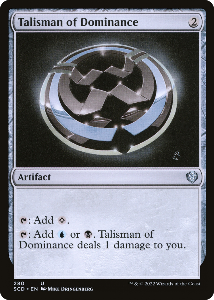 Talisman of Dominance [Starter Commander Decks] | Arkham Games and Comics