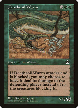 Deathcoil Wurm [Portal Second Age] | Arkham Games and Comics