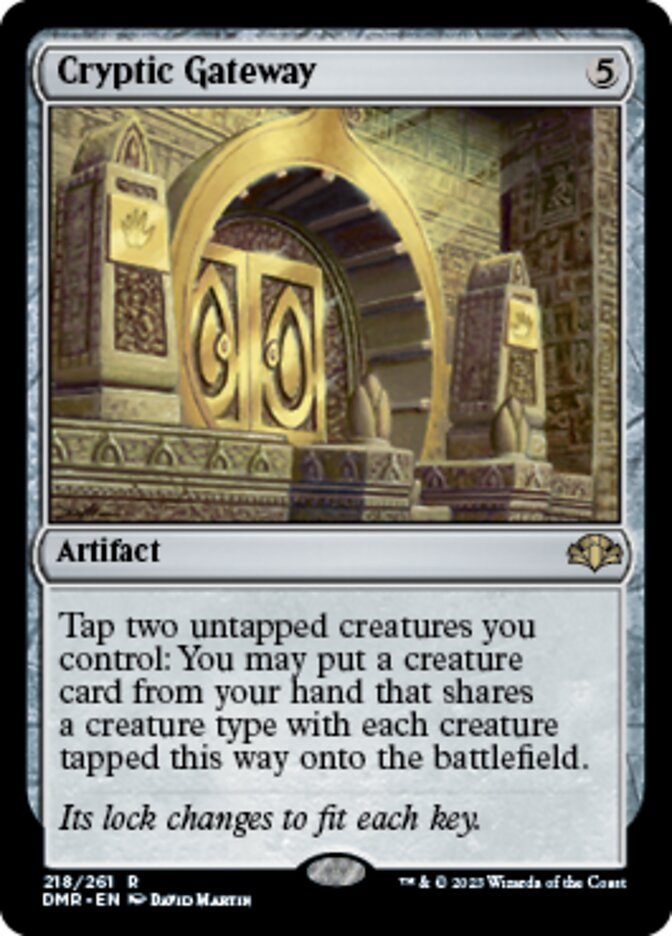 Cryptic Gateway [Dominaria Remastered] | Arkham Games and Comics