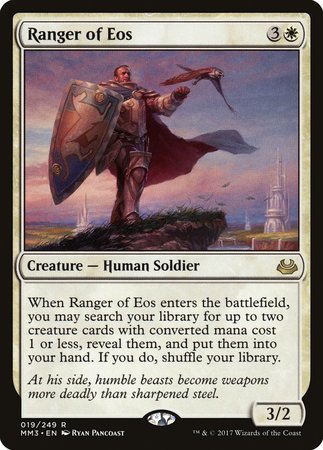 Ranger of Eos [Modern Masters 2017] | Arkham Games and Comics