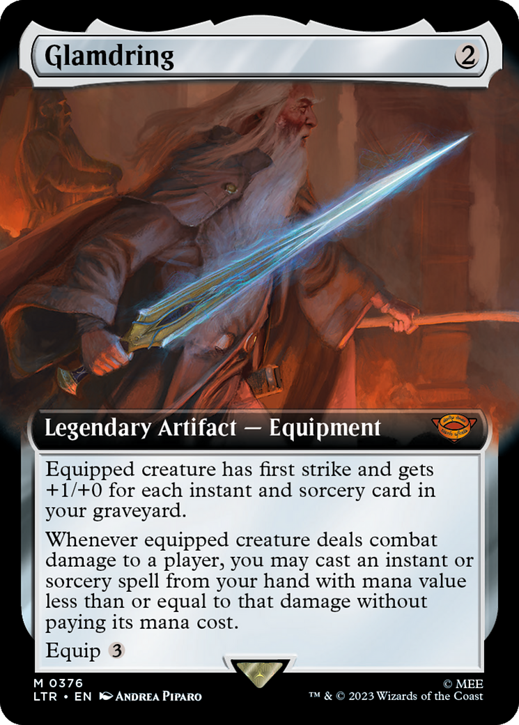 Glamdring (Extended Art) [The Lord of the Rings: Tales of Middle-Earth] | Arkham Games and Comics