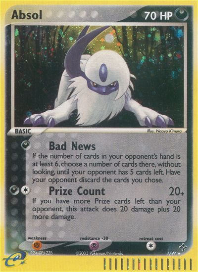 Absol (1/97) [EX: Dragon] | Arkham Games and Comics