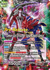 Shroom & Salsa // Demon God Shroom & Salsa, Deadly Genius (BT18-122) [Dawn of the Z-Legends Prerelease Promos] | Arkham Games and Comics