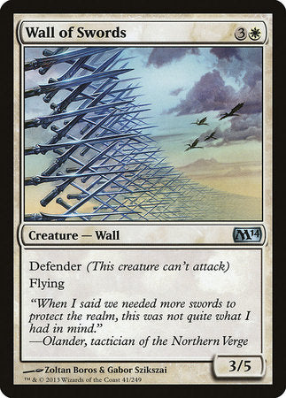 Wall of Swords [Magic 2014] | Arkham Games and Comics