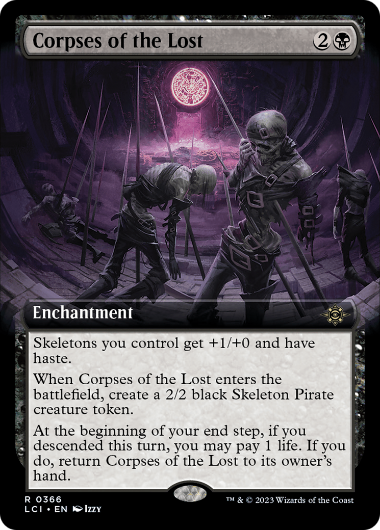 Corpses of the Lost (Extended Art) [The Lost Caverns of Ixalan] | Arkham Games and Comics