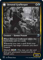 Devoted Grafkeeper // Departed Soulkeeper [Innistrad: Double Feature] | Arkham Games and Comics