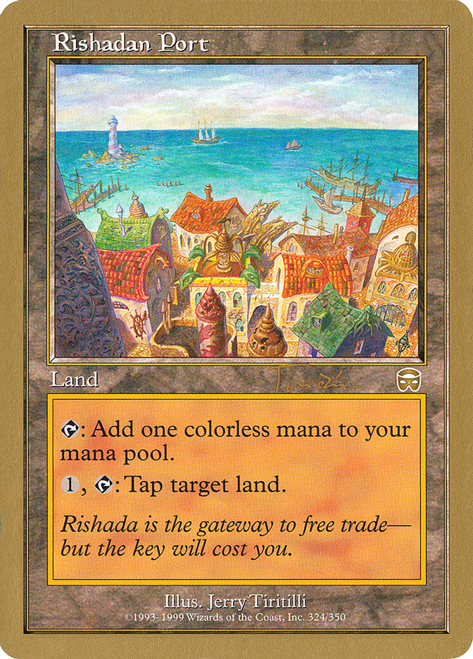 Rishadan Port (Jan Tomcani) [World Championship Decks 2001] | Arkham Games and Comics