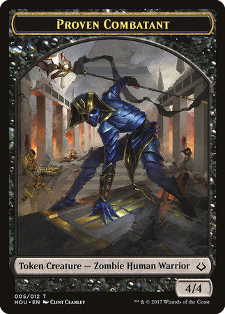 Proven Combatant Token [Hour of Devastation Tokens] | Arkham Games and Comics