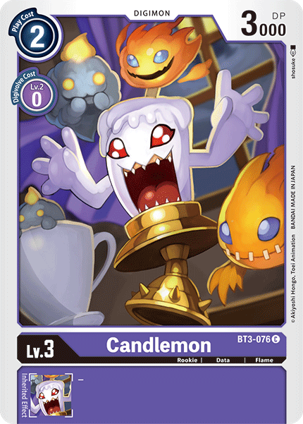 Candlemon [BT3-076] [Release Special Booster Ver.1.5] | Arkham Games and Comics