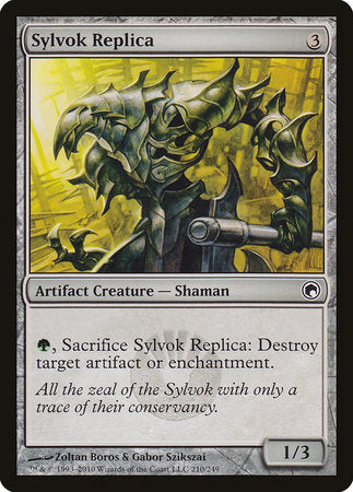 Sylvok Replica [Scars of Mirrodin] | Arkham Games and Comics