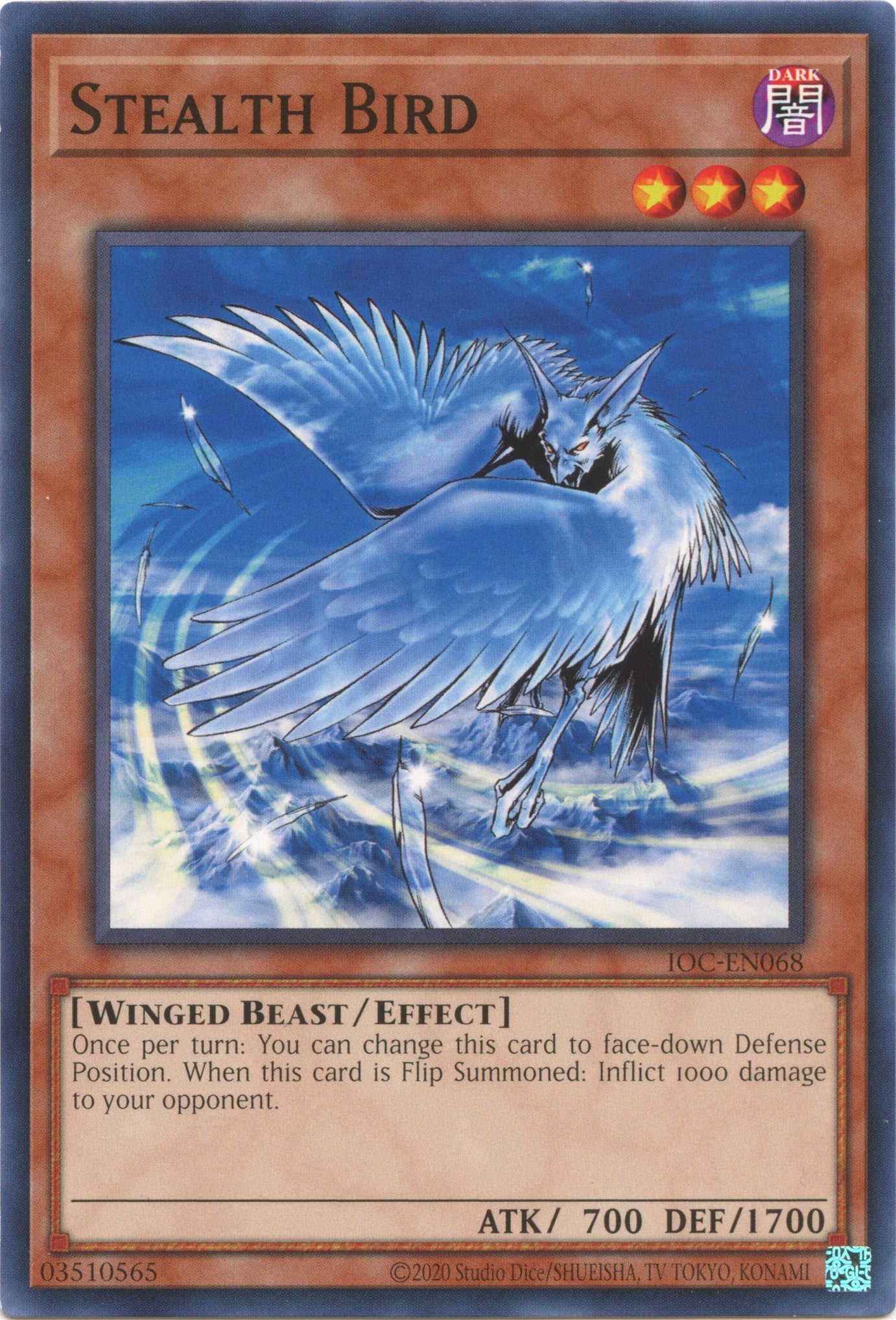 Stealth Bird (25th Anniversary) [IOC-EN068] Common | Arkham Games and Comics