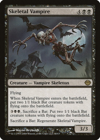 Skeletal Vampire [Duel Decks: Garruk vs. Liliana] | Arkham Games and Comics