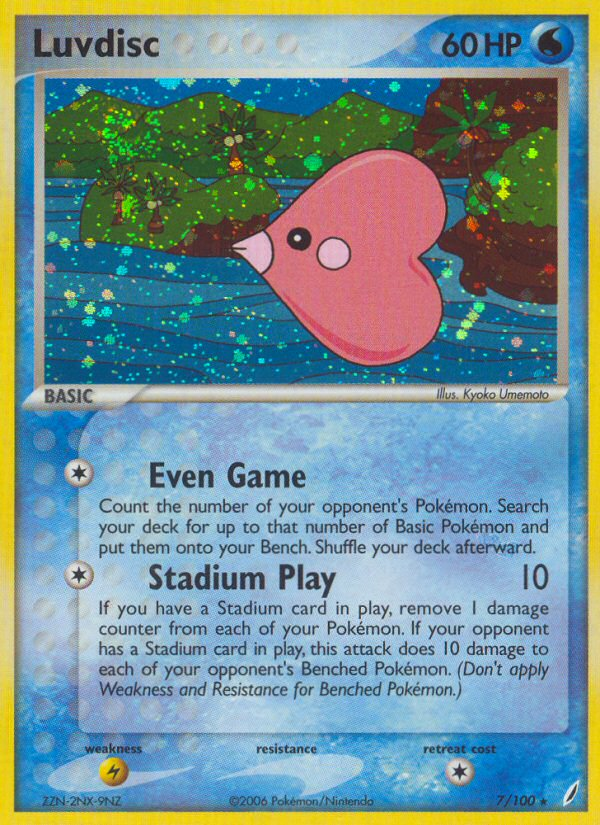 Luvdisc (7/100) [EX: Crystal Guardians] | Arkham Games and Comics