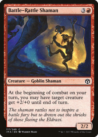 Battle-Rattle Shaman [Iconic Masters] | Arkham Games and Comics