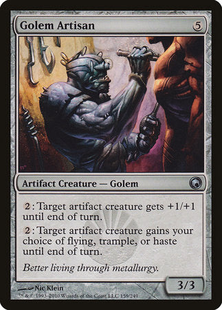 Golem Artisan [Scars of Mirrodin] | Arkham Games and Comics