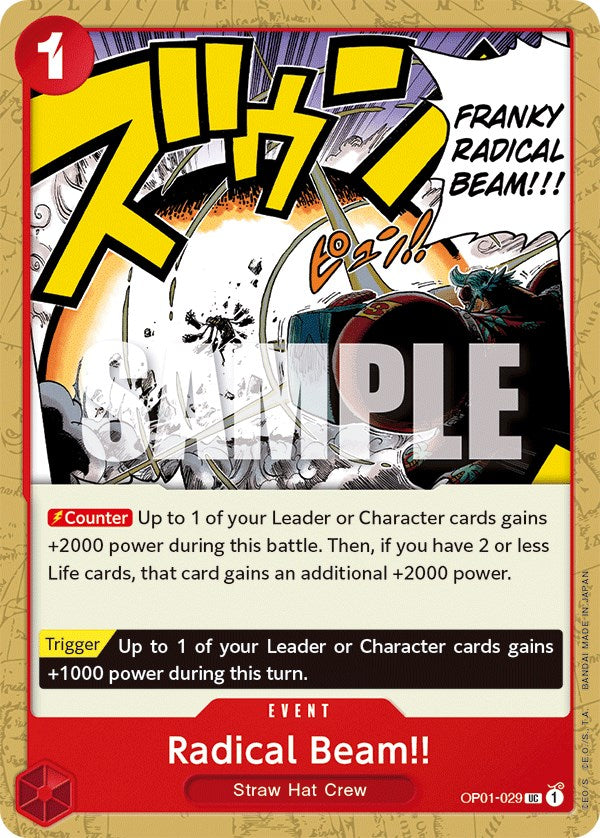 Radical Beam!! [Romance Dawn] | Arkham Games and Comics
