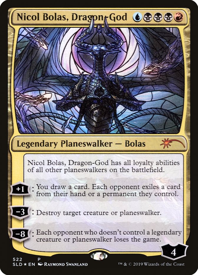 Nicol Bolas, Dragon-God (Stained Glass) [Secret Lair Drop Promos] | Arkham Games and Comics