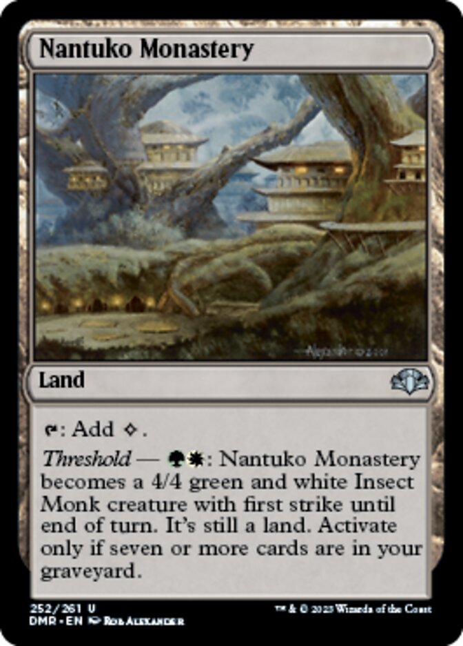 Nantuko Monastery [Dominaria Remastered] | Arkham Games and Comics