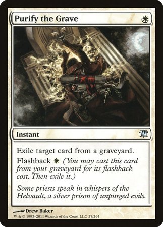 Purify the Grave [Innistrad] | Arkham Games and Comics