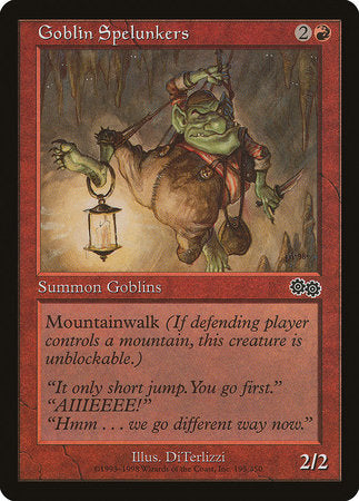 Goblin Spelunkers [Urza's Saga] | Arkham Games and Comics