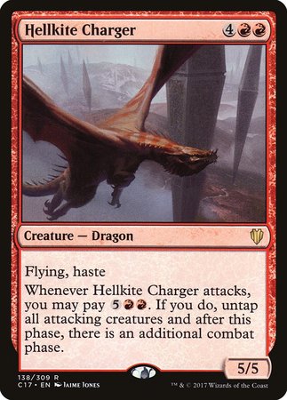 Hellkite Charger [Commander 2017] | Arkham Games and Comics