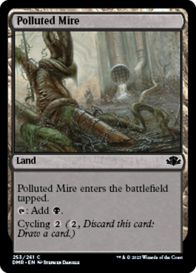 Polluted Mire [Dominaria Remastered] | Arkham Games and Comics