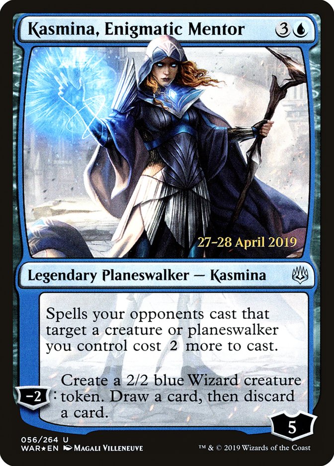 Kasmina, Enigmatic Mentor  [War of the Spark Prerelease Promos] | Arkham Games and Comics