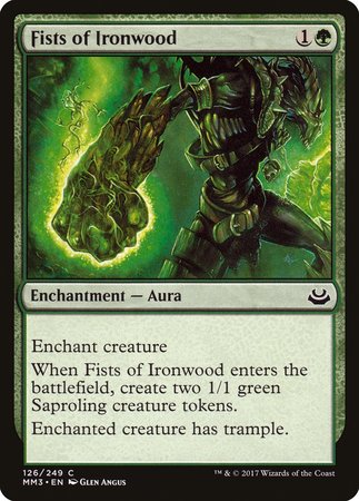 Fists of Ironwood [Modern Masters 2017] | Arkham Games and Comics